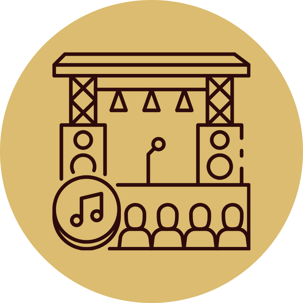 Benefizkonzert in Guatemala-Stadt.